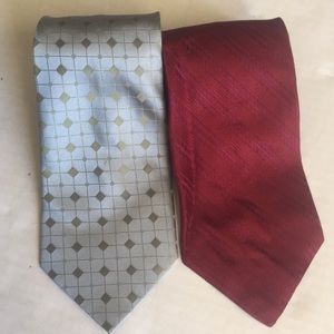 Bundle of 2 Calvin Klein ties